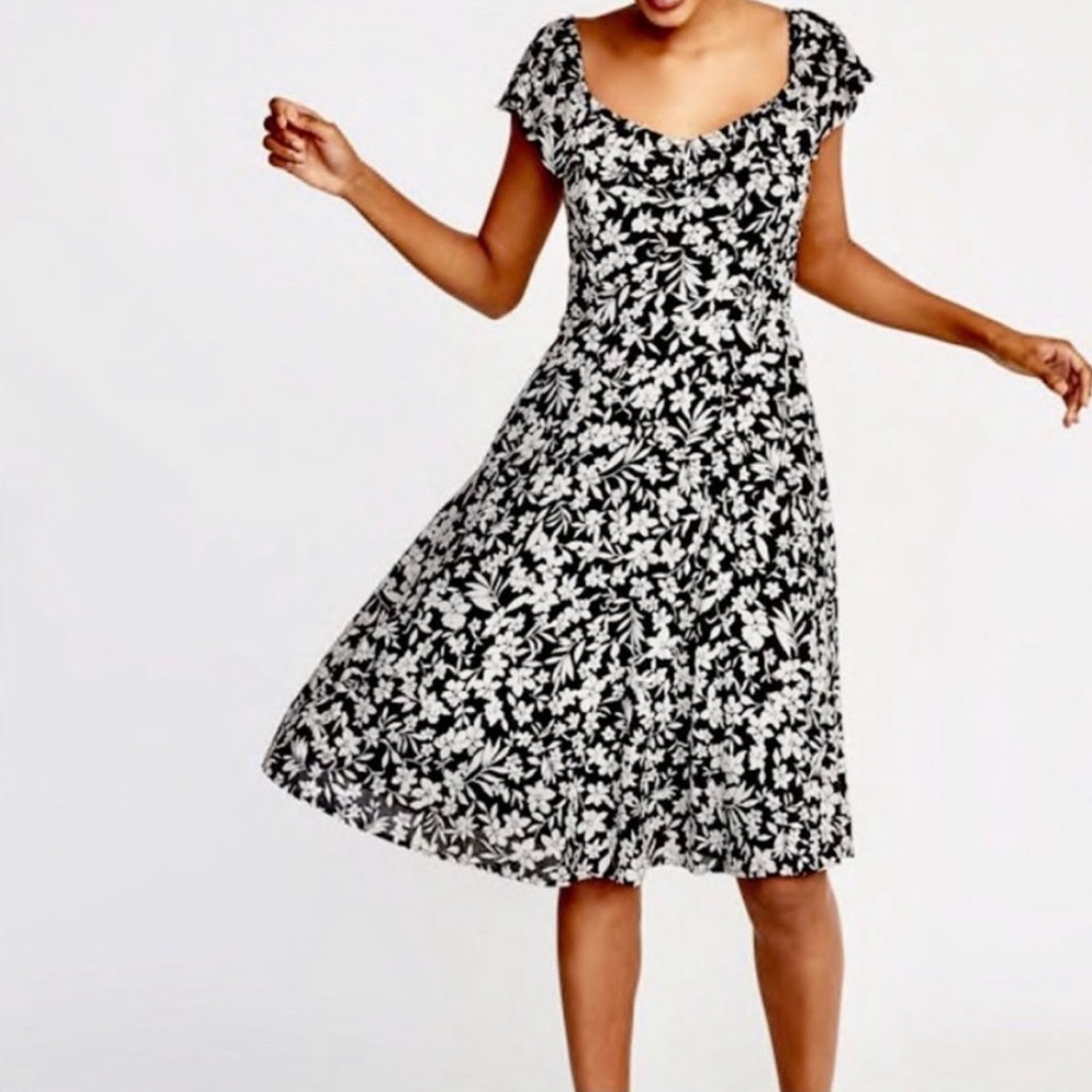 Fit and flare dress